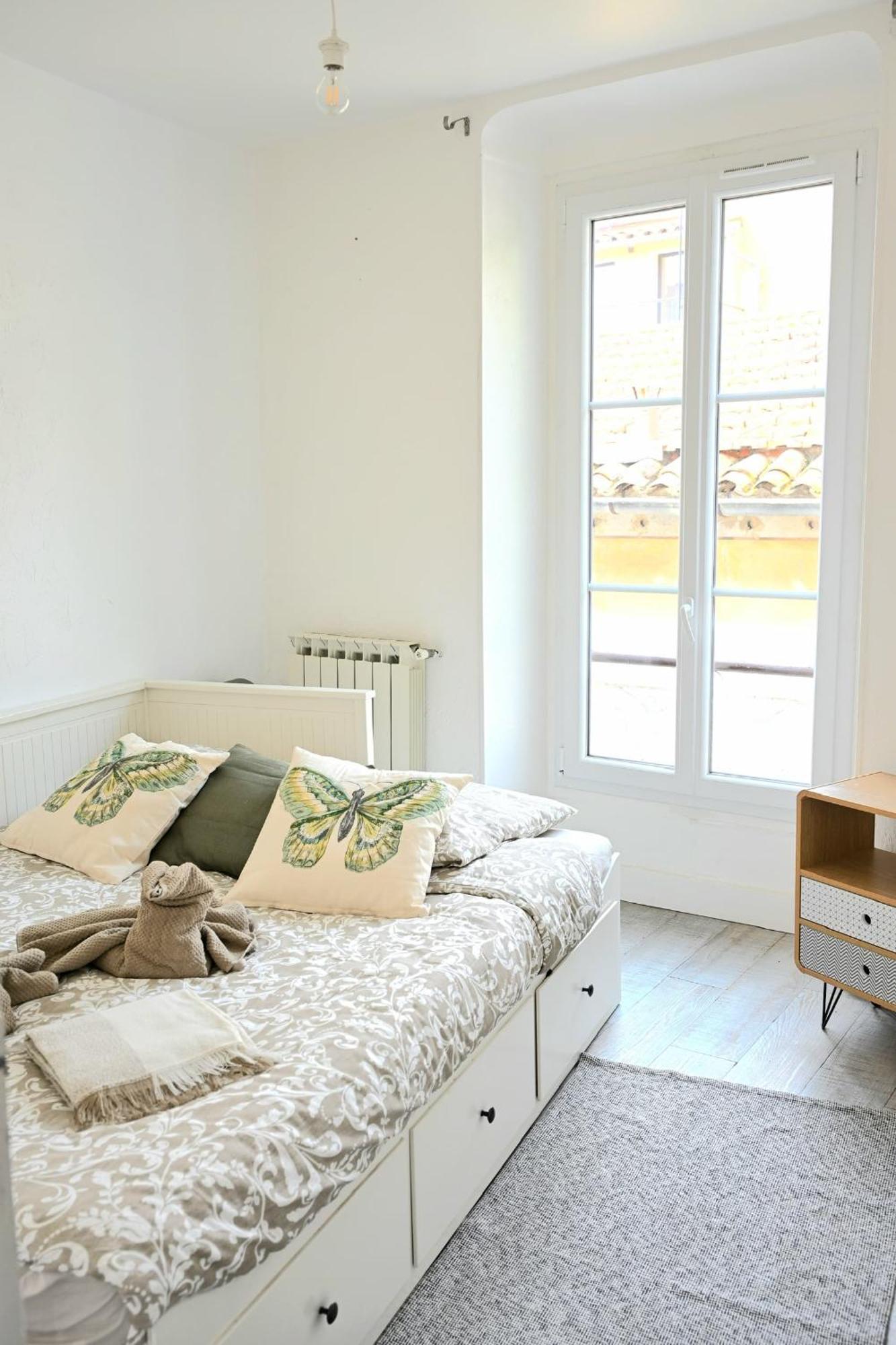 The Seaside Serenity - Calm & Charming Bay View Flat - Heart Of Villefranche מראה חיצוני תמונה